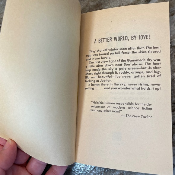 Book: Farmer In The Sky by Robert A Heinlein Paperback Used Vintage - Picture 6 of 7